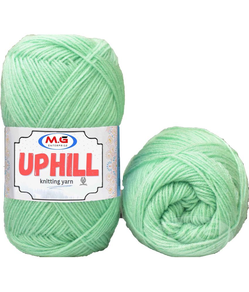     			Uphill  Grape Green 200 gms Wool  Hand knitting wool- Art-AFJH