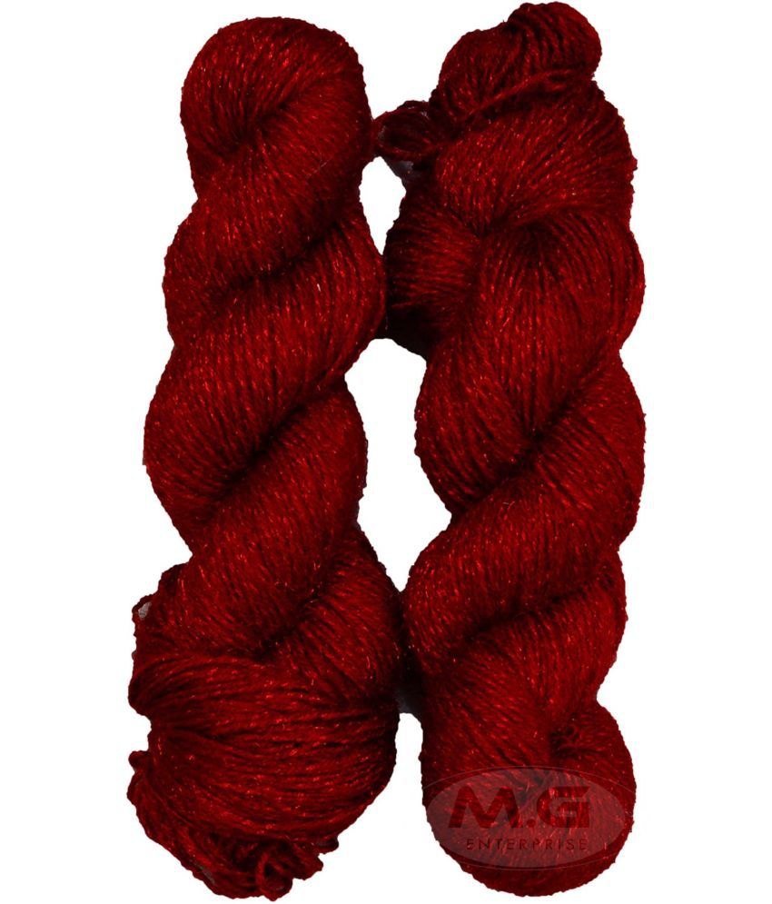     			Vardhman Charming SM Burgundy (Mehroon) (200 gm)  Wool Hank Hand knitting wool