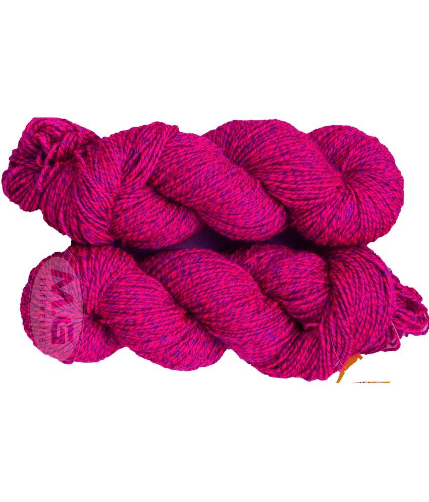     			Vardhman K_K Fusion  Magenta (400 gm)  wool ART - BHF