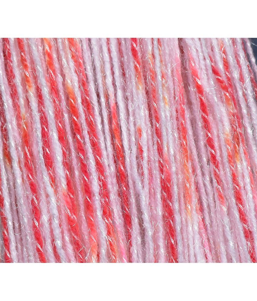     			Wool Knitting Yarn Arman Wool, Soft Fancy Wool Red 200 gm By Oswal