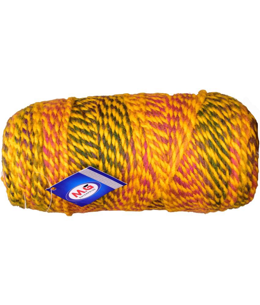     			Zebra golden (450 gm)  Wool Ball Hand knitting wool / Art Craft soft fingering crochet hook yarn, needle knitting yarn thread dye Q RD