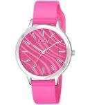 Lorem Pink Plastic Analog Womens Watch