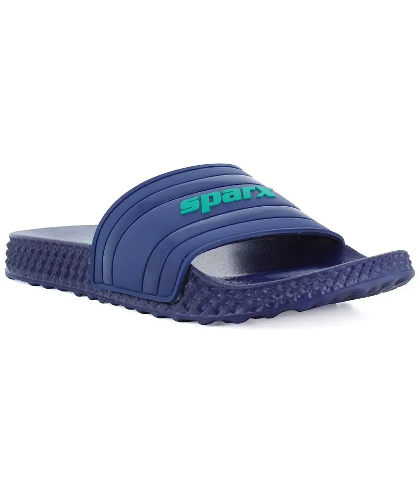 Sparx Navy Blue Men s Thong Flip Flop