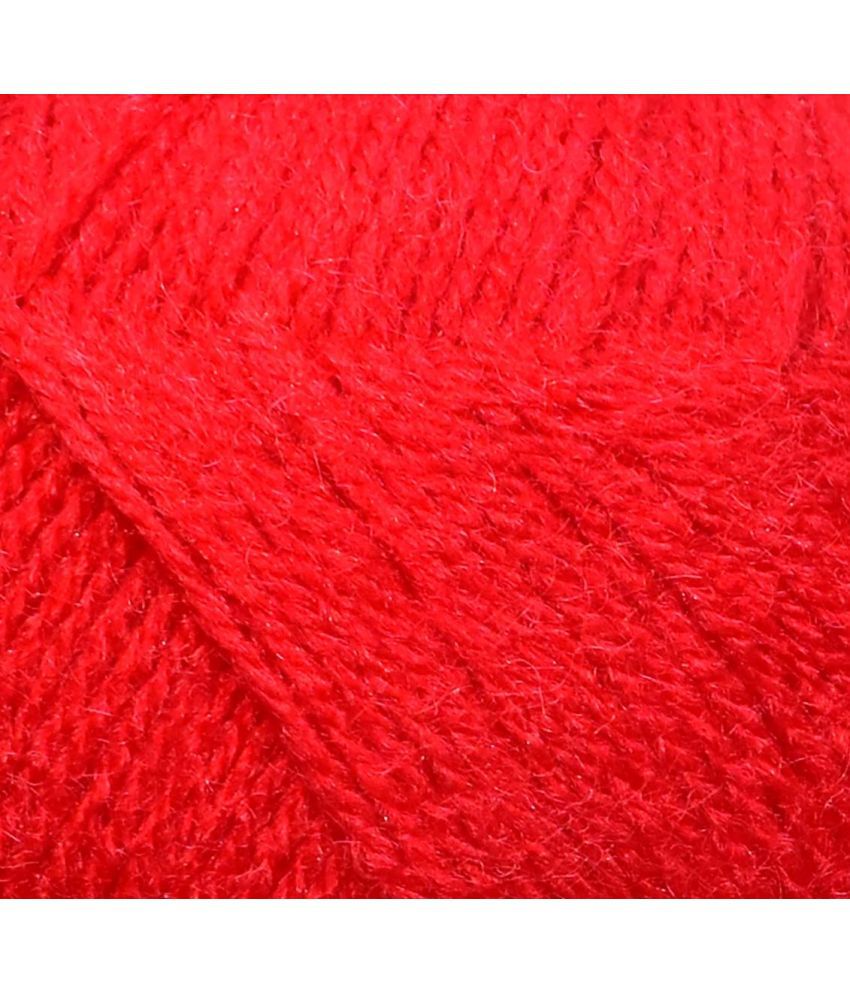     			BIG BALL  Candy Red 600 gm Ball Hand knitting wool -P Art-ACB
