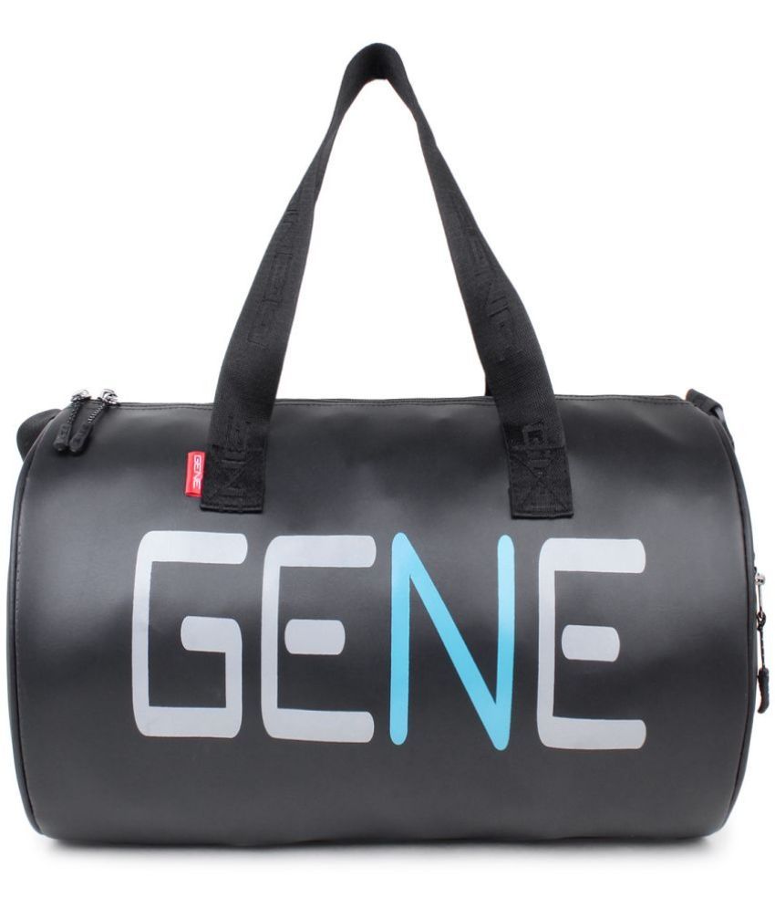     			Gene 21 Ltrs Black Artificial Leather Duffle Bag