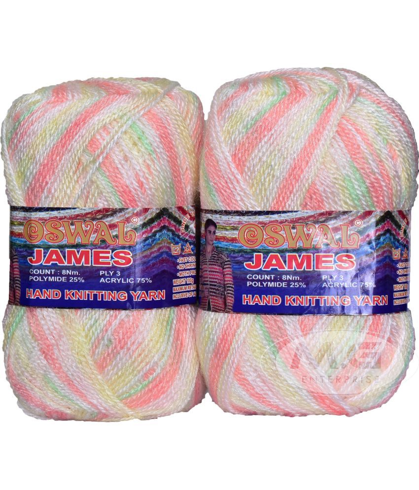     			James Knitting  Yarn Wool, Ice Cream Ball 400 gm  Best Used with Knitting Needles, Crochet Needles  Wool Yarn for Knitting. By  SM-L SM-L SM-MB