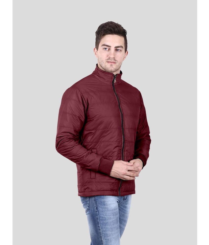     			La' exclusivite Cotton Blend Men's Puffer Jacket - Burgundy ( Pack of 1 )