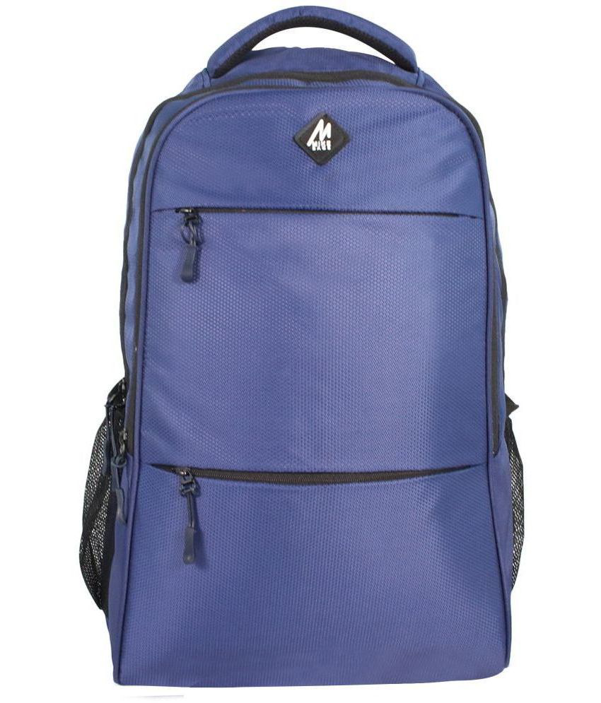     			MIKE 21 Ltrs Blue Polyester College Bag
