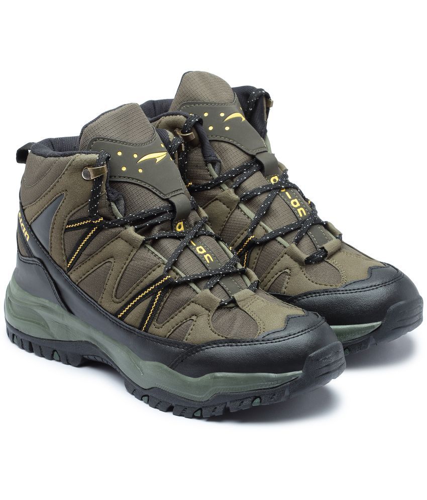     			ASIAN EVEREST-21 Olive Men's Trekking Shoes