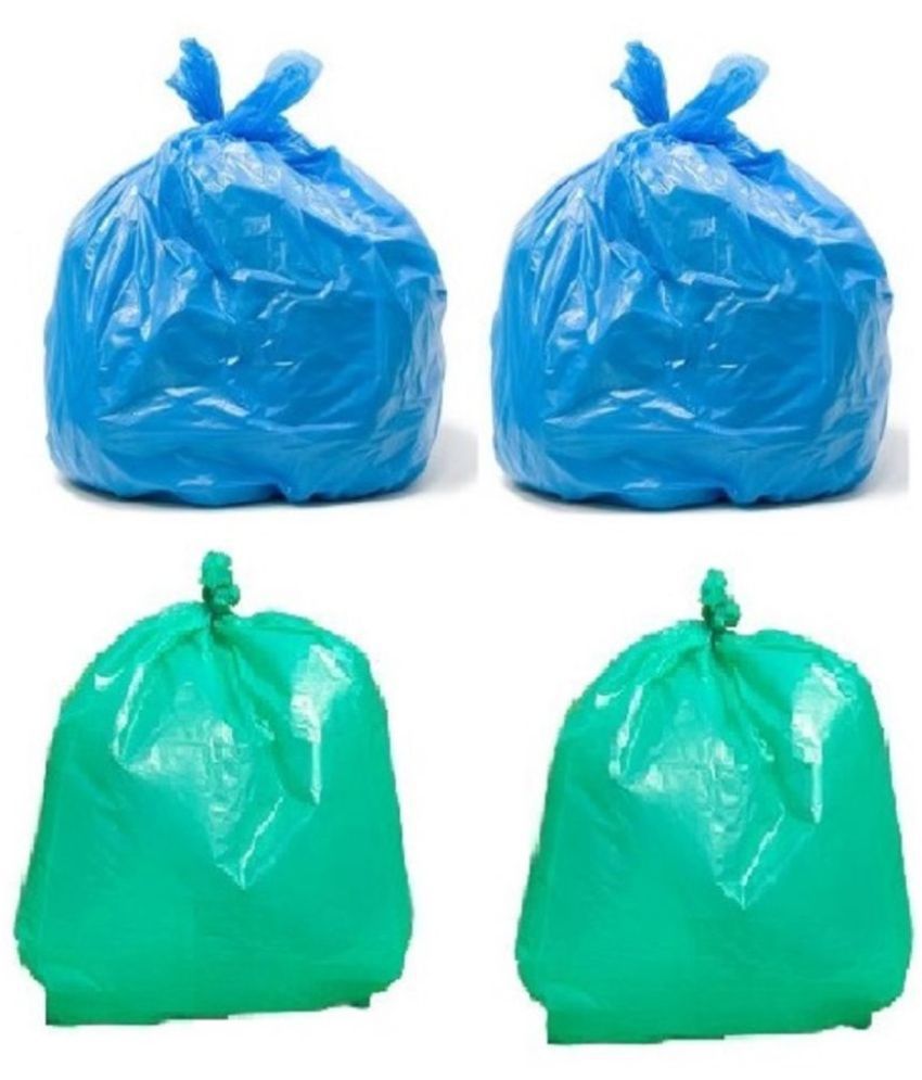     			HOMETALES Multicolor Virgin Plastic Dustbin and Garbage bags
