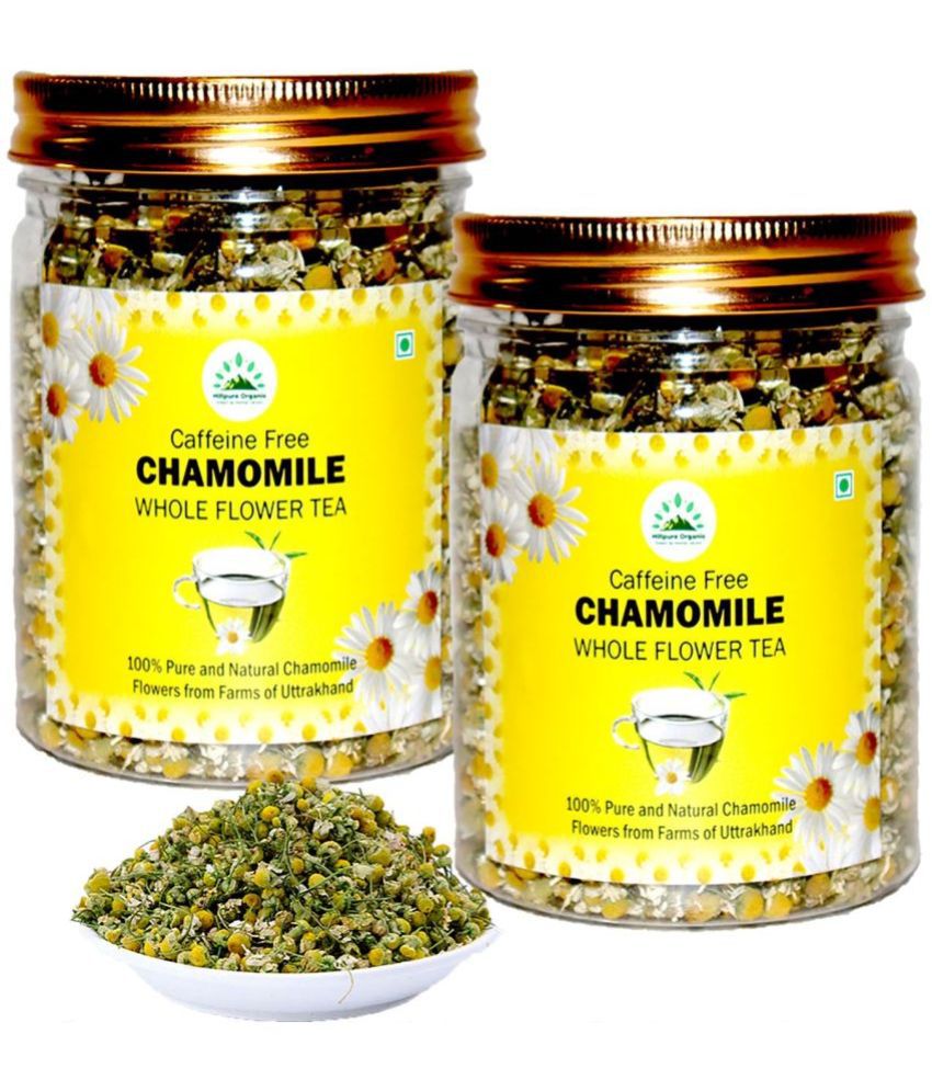     			Hillpure Organic Chamomile Tea Loose Leaf 50 gm Pack of 2