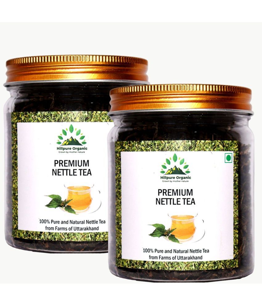     			Hillpure Organic Nettle Tea Loose Leaf 50 gm Pack of 2