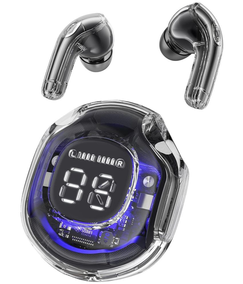     			Tecsox Ultrapod Pro In Ear Bluetooth Earbuds | 5 Hr PlayTime | IPX4(Splash Proof) Powerfull Bass TWS-Bluetooth Headphone V 5.1 Black