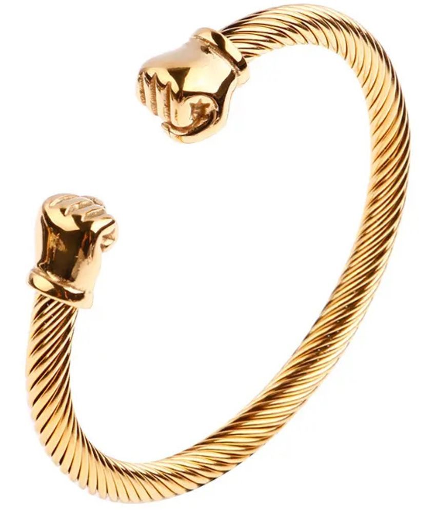     			Thrillz Gold Kada ( Pack of 1 )