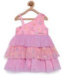 Nauti Nati Pack of 1 Baby Girls Polyester Dress ( Multicolor )