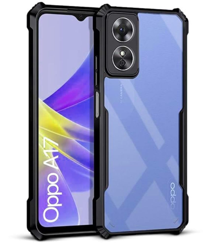     			Bright Traders Shock Proof Case Compatible For Polycarbonate Oppo A17 ( Pack of 1 )