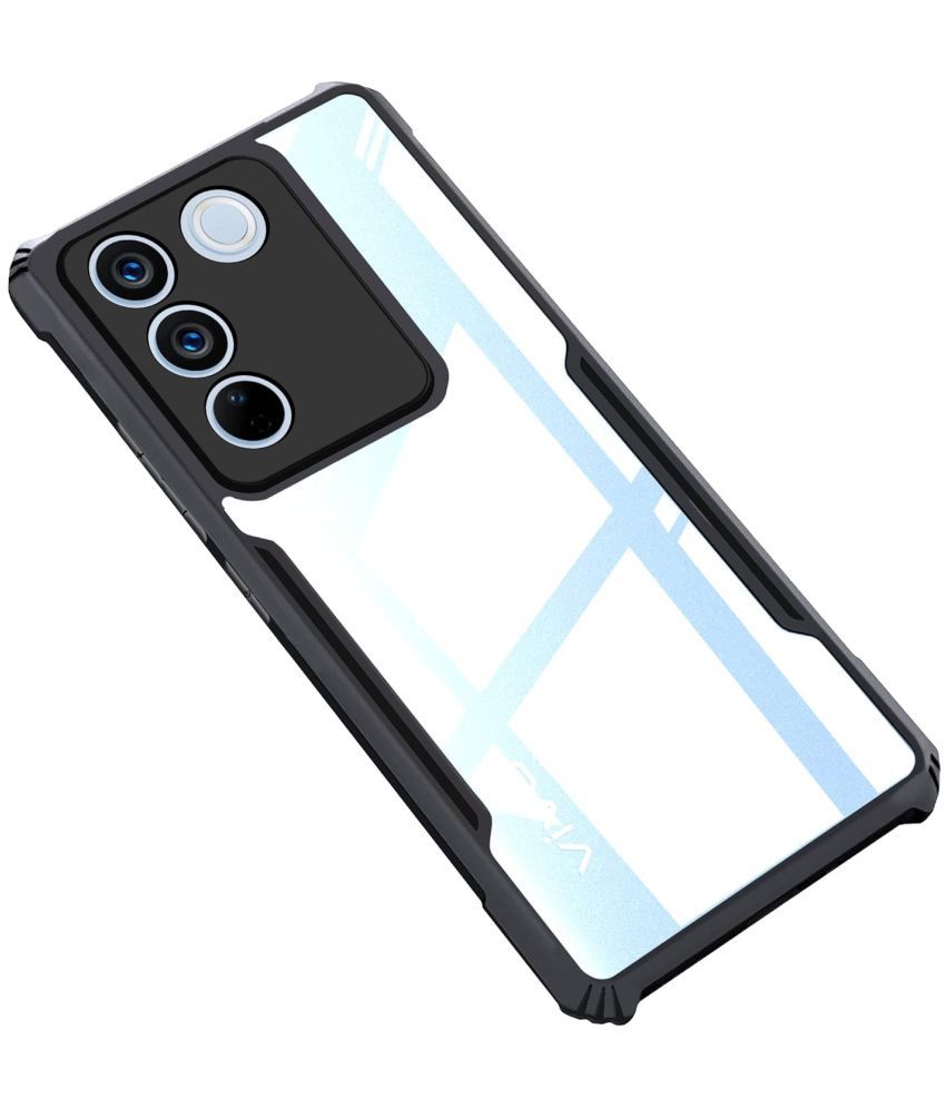     			Bright Traders Shock Proof Case Compatible For Polycarbonate VIVO V27 PRO ( Pack of 1 )