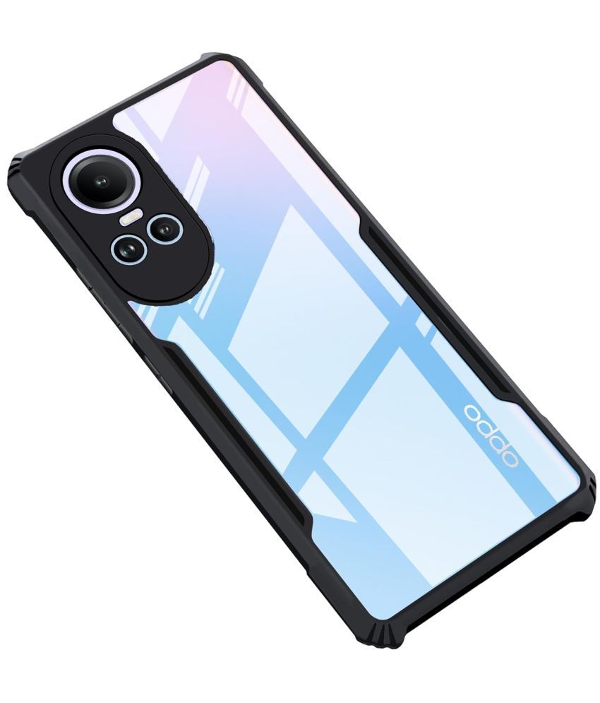     			Bright Traders Shock Proof Case Compatible For Polycarbonate Oppo RENO 10 5G ( Pack of 1 )