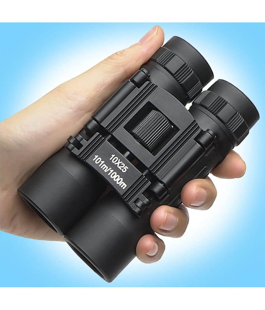     			10X25 Magnification Mini Binocular with Night Vision also with a Travel Pouch