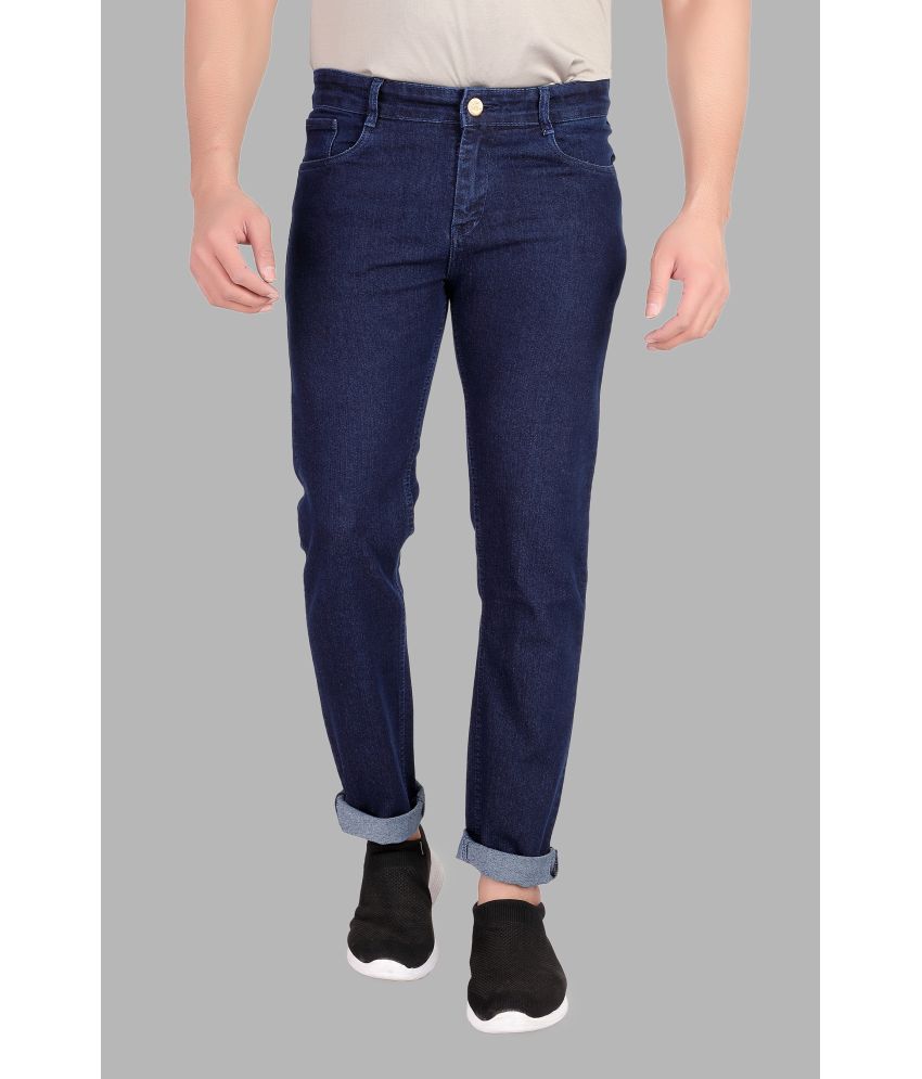    			RAGZO Slim Fit Basic Men's Jeans - Dark Blue ( Pack of 1 )