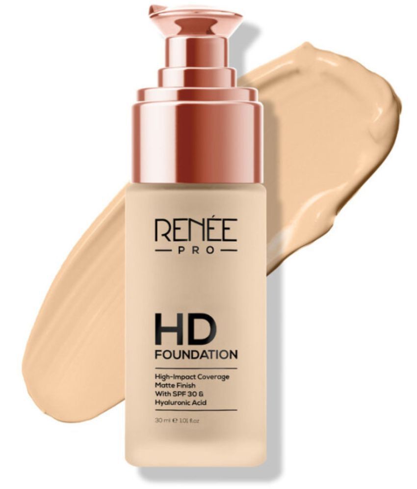     			RENEE PRO HD Foundation - Fir, Seamless HD Coverage with Matte Finish & SPF15, 30 Ml