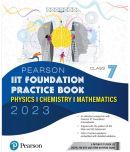 Pearson IIT Foundation Practice Book Physics, Chemistry & Mathematics - Class 7