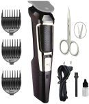 geemy Professional Multicolor Cordless Beard Trimmer With 45 minutes Runtime