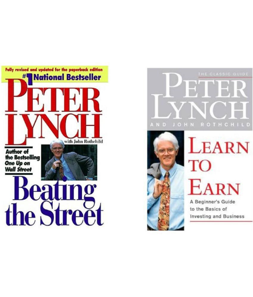     			Combo Peter Lynch 2 Books Set: Beating The Street & Learn To Earn (English Paperback)