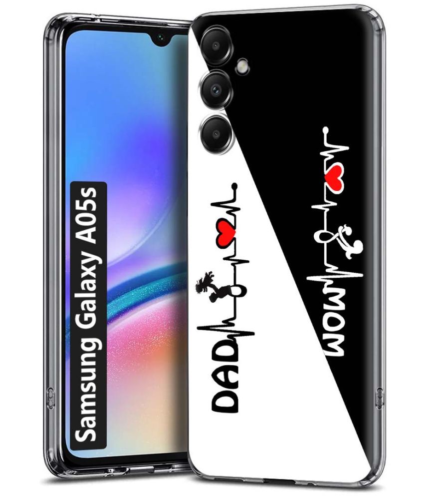     			Fashionury Multicolor Printed Back Cover Silicon Compatible For Samsung Galaxy A05s ( Pack of 1 )