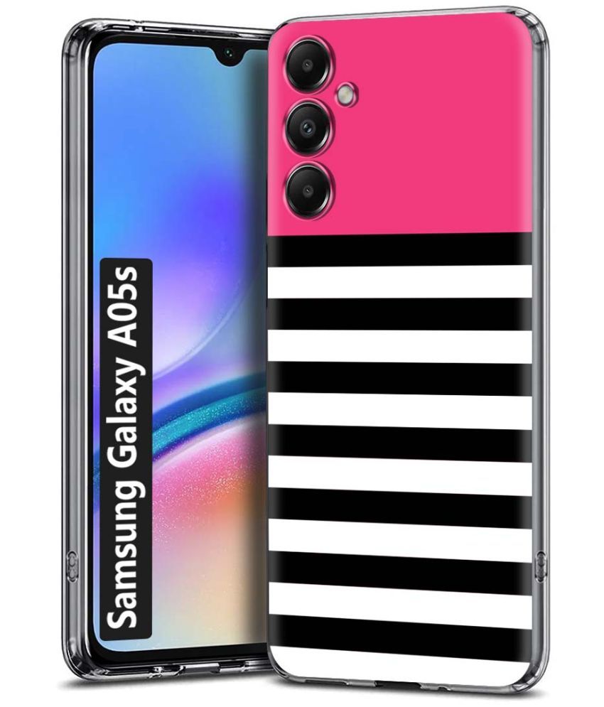     			Fashionury Multicolor Printed Back Cover Silicon Compatible For Samsung Galaxy A05s ( Pack of 1 )