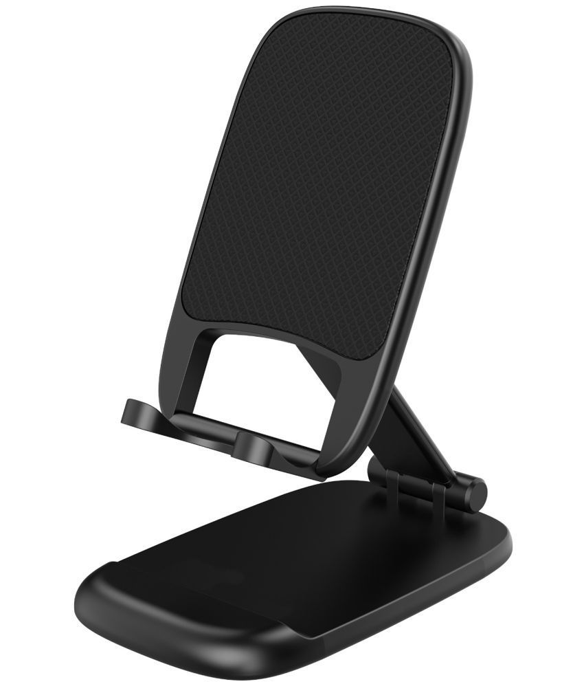     			NBOX Adjustable Mobile Holder for Smartphones and Tablets ( Black )