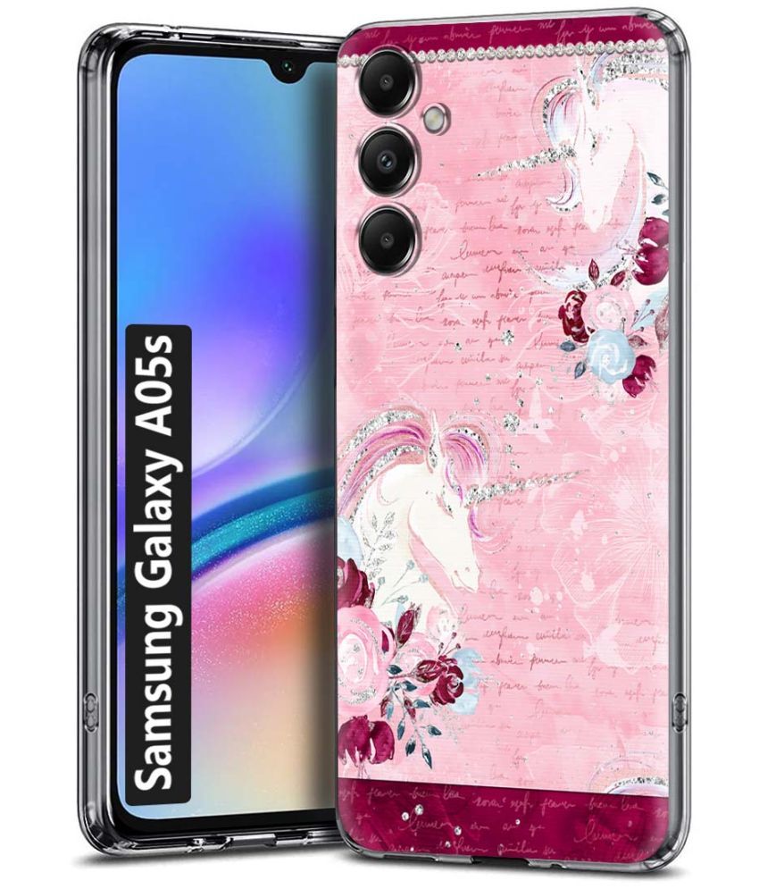     			NBOX Multicolor Printed Back Cover Silicon Compatible For Samsung Galaxy A05s ( Pack of 1 )