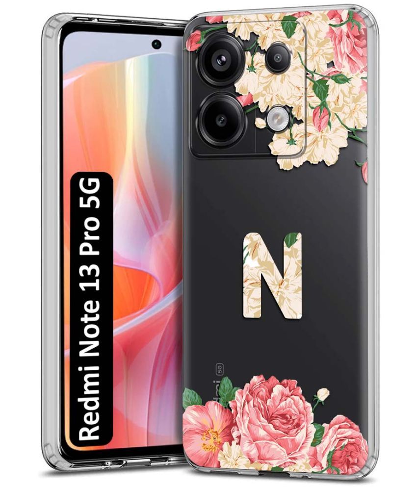     			NBOX Multicolor Printed Back Cover Silicon Compatible For Redmi Note 13 Pro 5G ( Pack of 1 )