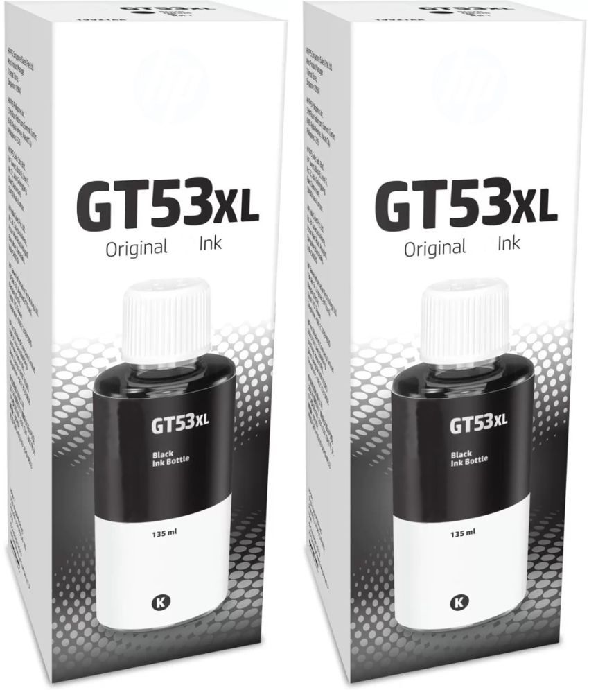     			TEQUO GT53XL For 5810 Black Pack of 2 Cartridge for DeskJet GT Printers