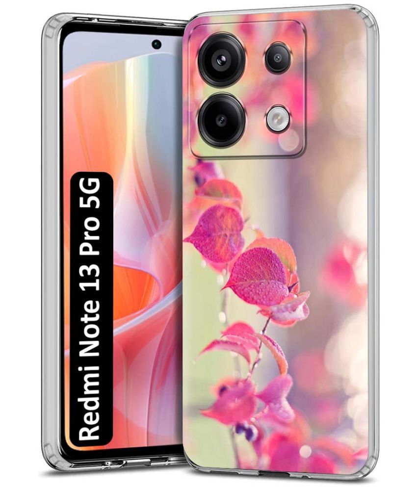     			Fashionury Multicolor Printed Back Cover Silicon Compatible For Redmi Note 13 Pro 5G ( Pack of 1 )