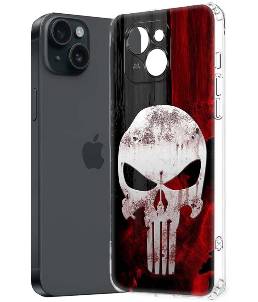     			Fashionury Multicolor Printed Back Cover Silicon Compatible For Apple iPhone 15 Plus ( Pack of 1 )