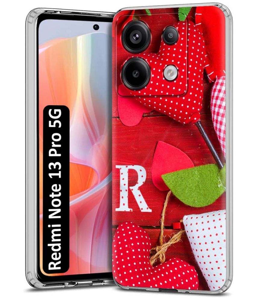     			Fashionury Multicolor Printed Back Cover Silicon Compatible For Redmi Note 13 Pro 5G ( Pack of 1 )