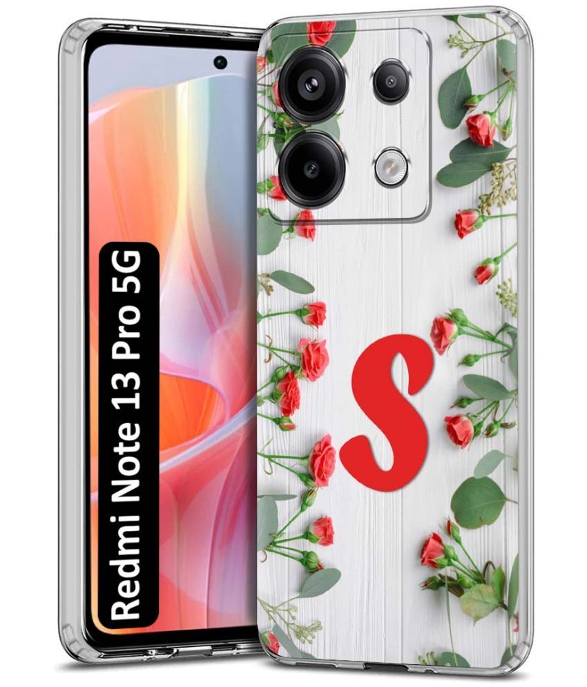     			Fashionury Multicolor Printed Back Cover Silicon Compatible For Redmi Note 13 Pro 5G ( Pack of 1 )