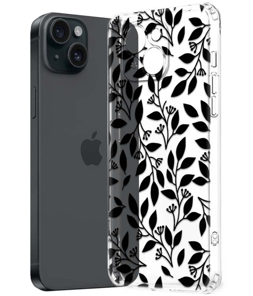     			Fashionury Multicolor Printed Back Cover Silicon Compatible For Apple iPhone 15 Plus ( Pack of 1 )