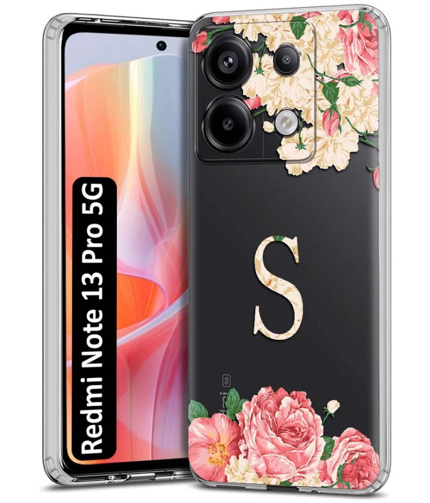     			Fashionury Multicolor Printed Back Cover Silicon Compatible For Redmi Note 13 Pro 5G ( Pack of 1 )