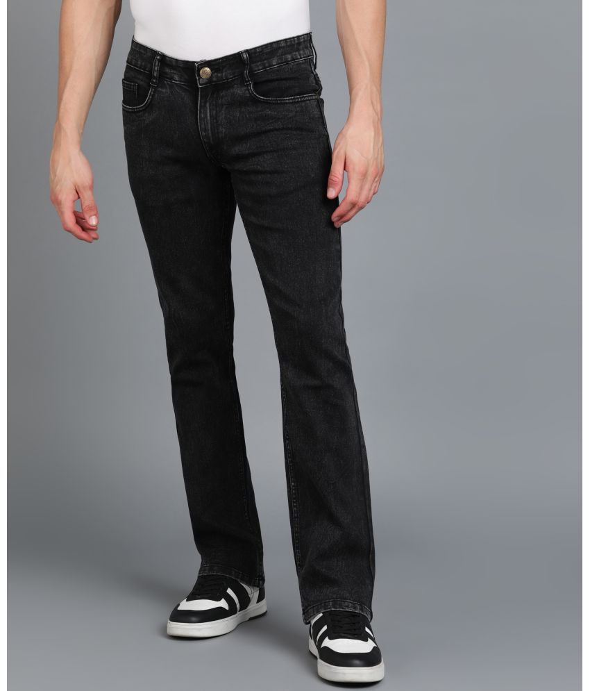     			Urbano Fashion Regular Fit Bootcut Men's Jeans - Black ( Pack of 1 )