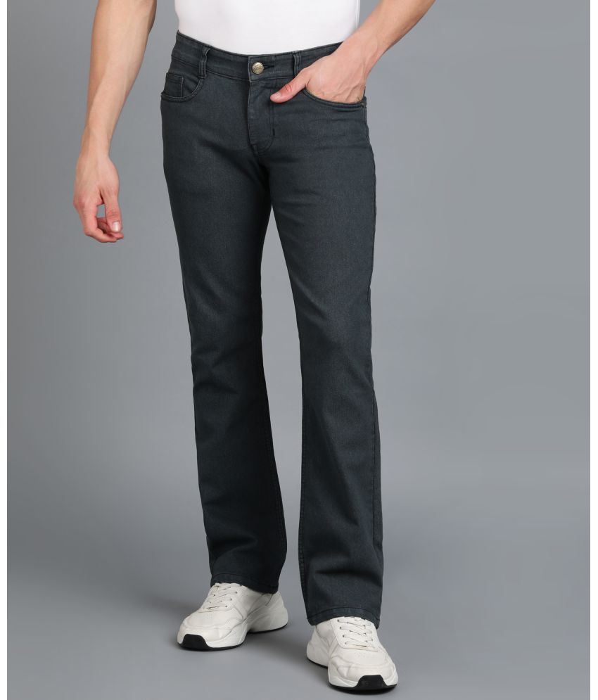     			Urbano Fashion Regular Fit Bootcut Men's Jeans - Dark Grey ( Pack of 1 )