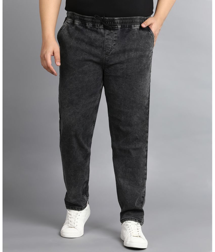     			Urbano Plus Regular Fit Washed Men's Jeans - Charcoal ( Pack of 1 )