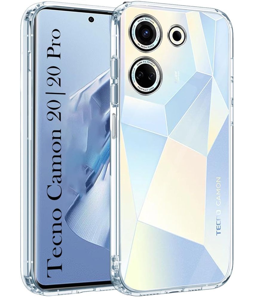     			Doyen Creations Plain Cases Compatible For Silicon TECNO CAMON 20 PRO 5g ( Pack of 1 )