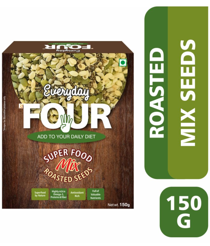     			Everyday Four Healthy Roasted Mix Seeds 150g | Unsalted |