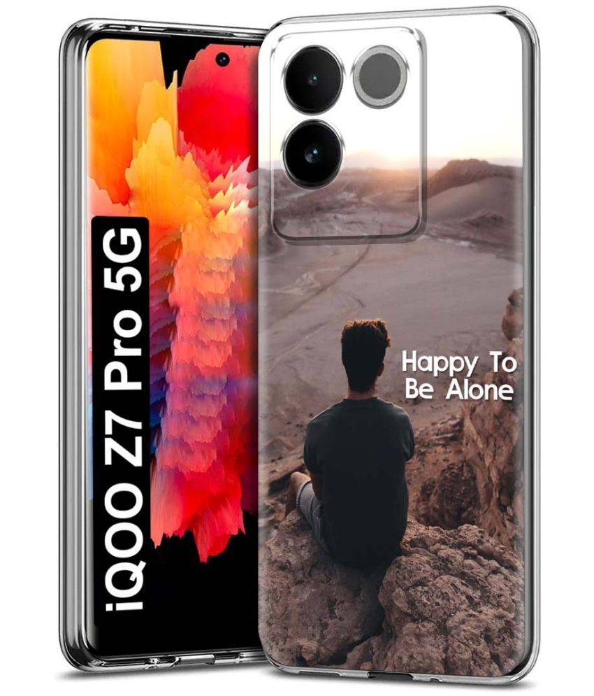     			Fashionury Multicolor Printed Back Cover Silicon Compatible For iQOO Z7 Pro 5G ( Pack of 1 )