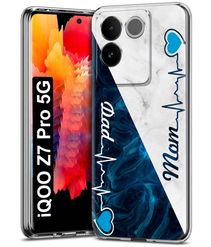     			Fashionury Multicolor Printed Back Cover Silicon Compatible For iQOO Z7 Pro 5G ( Pack of 1 )