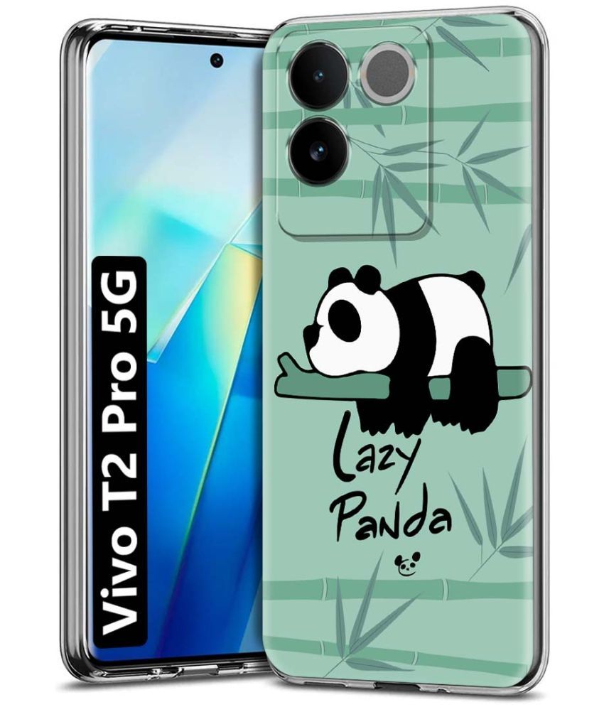     			Fashionury Multicolor Printed Back Cover Silicon Compatible For Vivo T2 Pro 5G ( Pack of 1 )