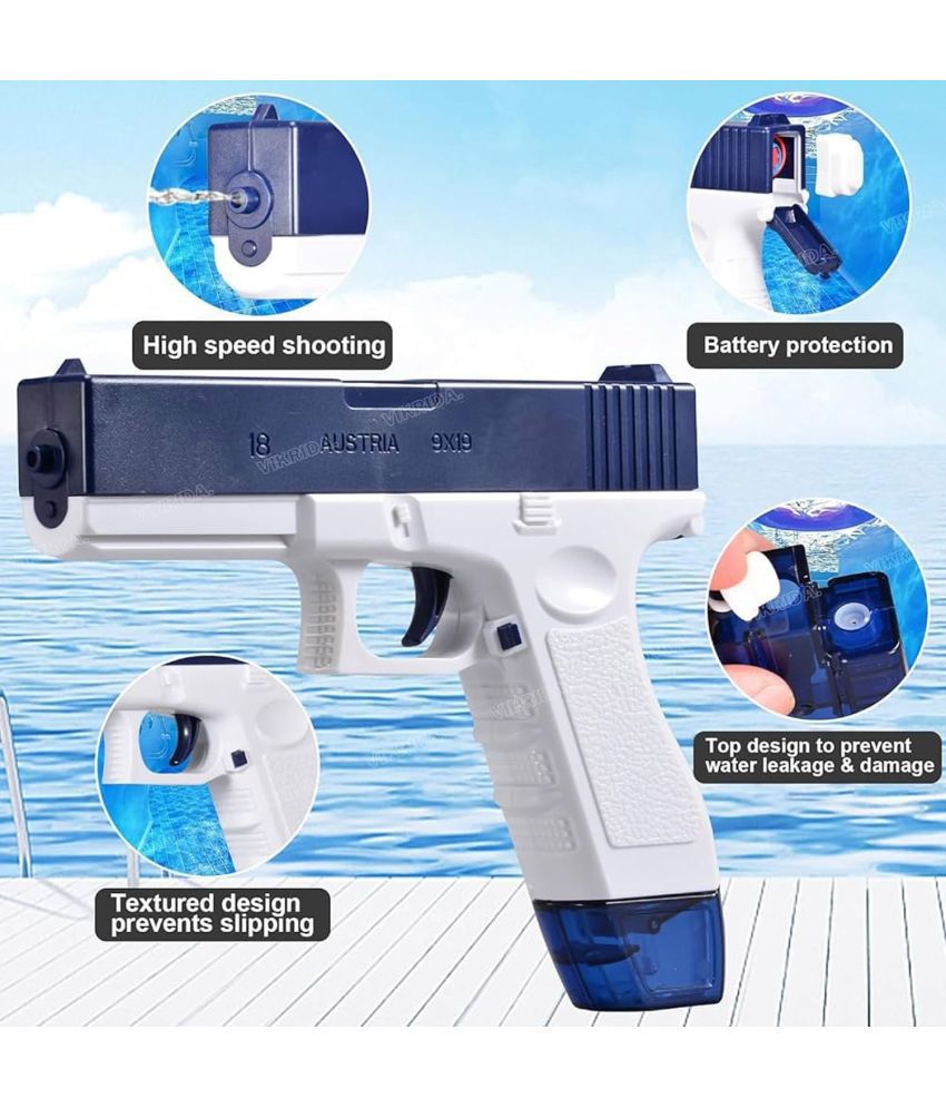     			Holi Gun Plastic Air Gun One Size