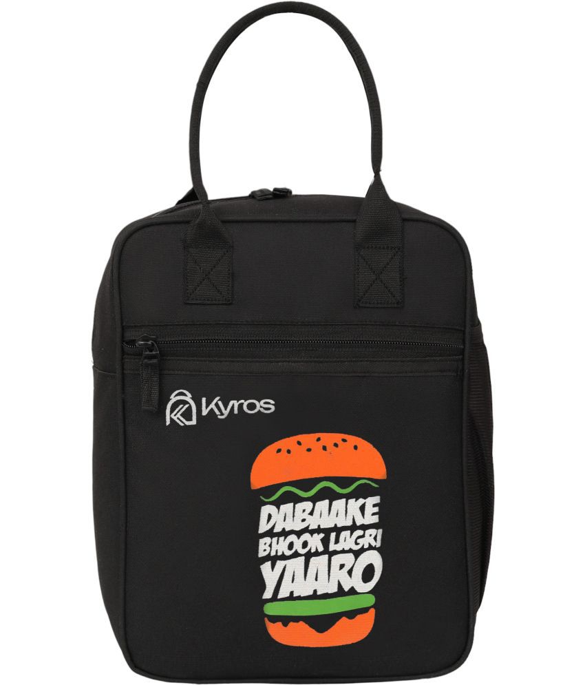     			Kyros Black Polyester Lunch Bag Pack of 1